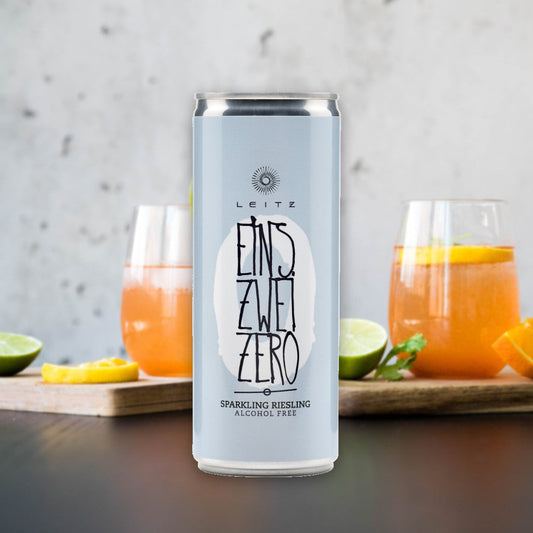 Canette de vin mousseux Riesling One-Two-Zero Party